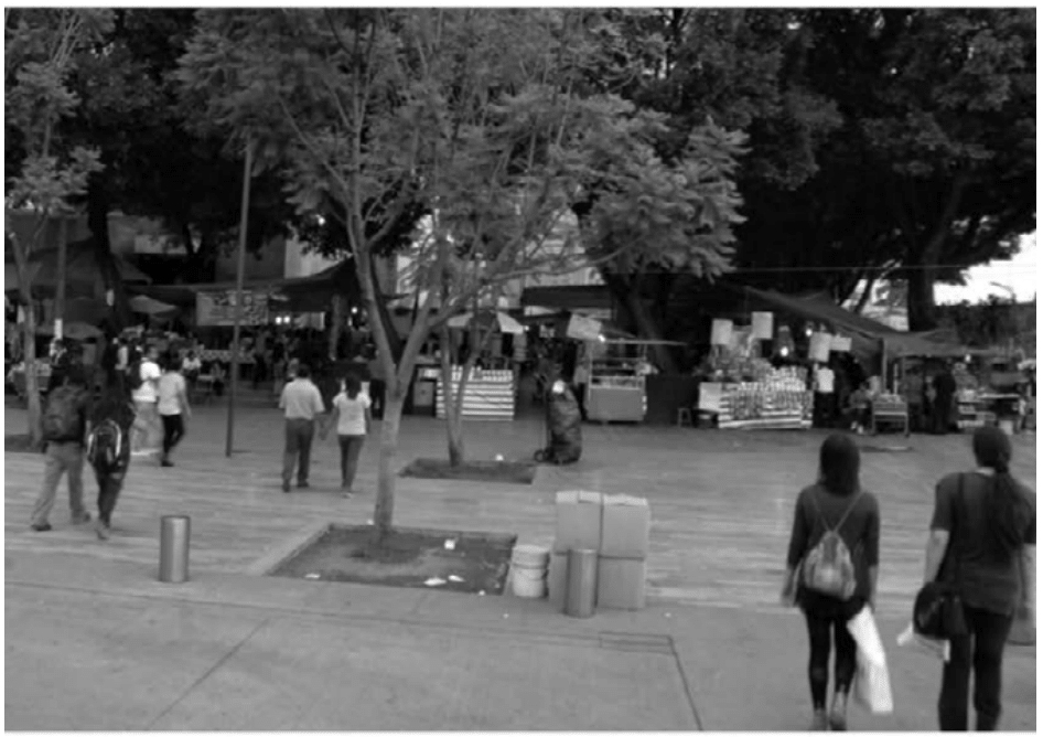 Bailando en la Alameda Central 